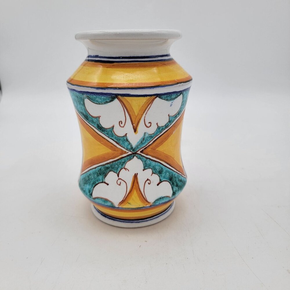 Malaponte Caltagirone Italian Pottery Vase